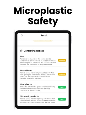 Springle: Prime Water Quality iPad screenshot