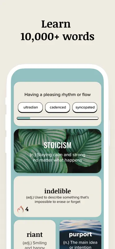Vocabulary - Learn words daily screenshot 2 of 10