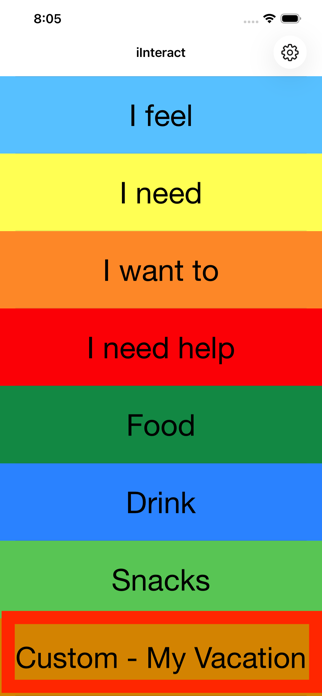 iInteract: Communication Board Screenshot 7 of 9