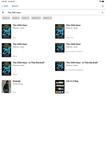 App screenshot