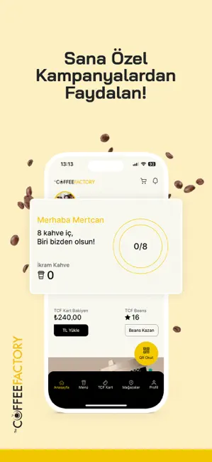 The Coffee Factory iPhone screenshot 1