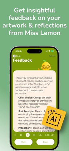 Daily Lemons, Art Therapy Rsrc iPhone screenshot