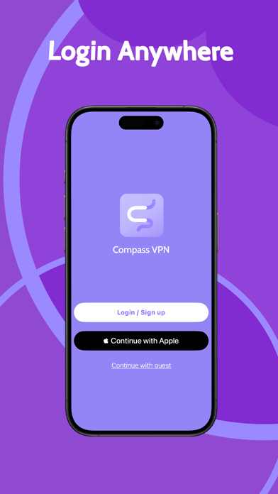 CompassVPN - Fast & Unlimited iPhone screenshot 3 - Utilities app