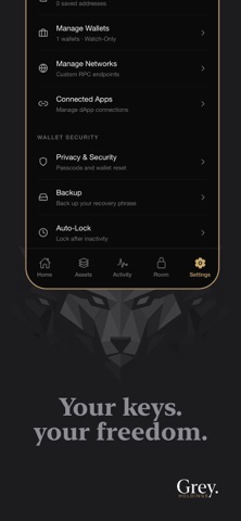 Grey Wallet: BTC, ETH & crypto Screenshot 8 of 8