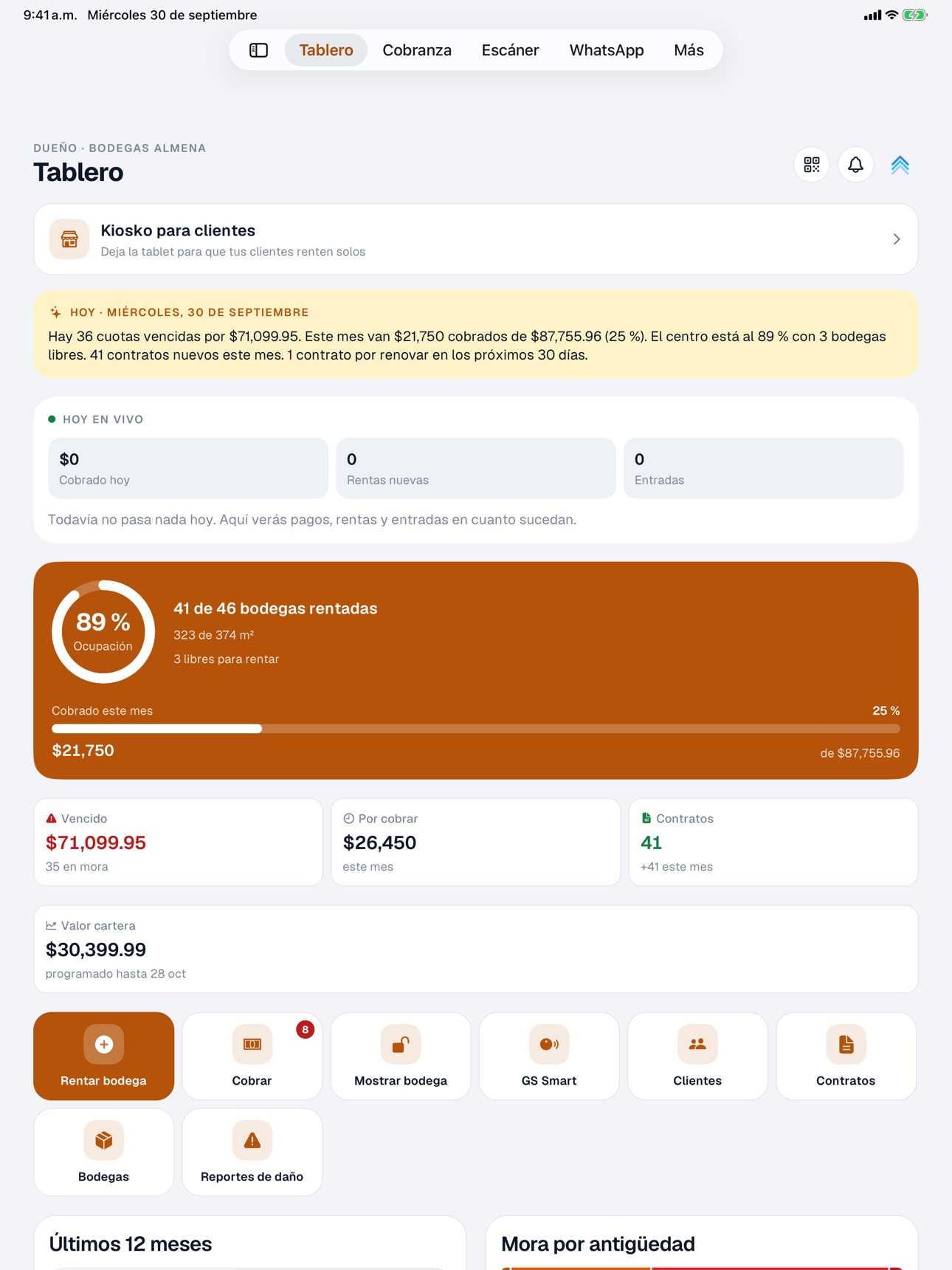 Screenshot 11 of Gestión Storage: Minibodegas