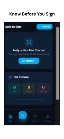 Safe to Sign screenshot