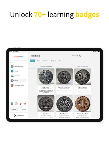 TraficoTest – DGT Tests Spain iPad screenshot