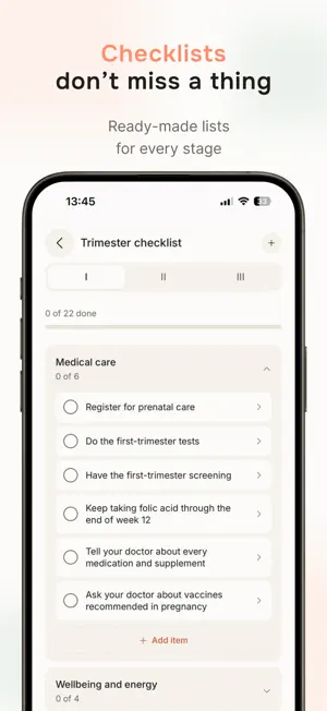 Calm Pregnancy & Baby Tracker screenshot 3