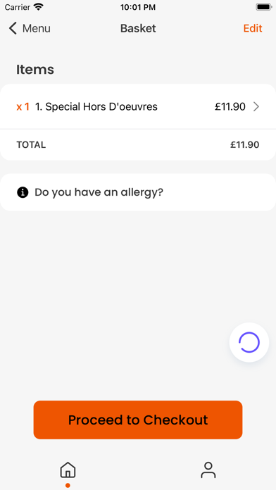 Wongs Chinese Takeaway Screenshot