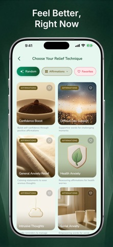 relif: Ease Anxiety & Stress Screenshot 6 of 10