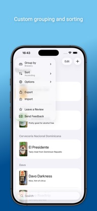 Beer Diary - Review your beers screenshot 2