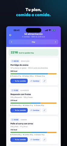 Wayo: Contador de Calorías IA screenshot