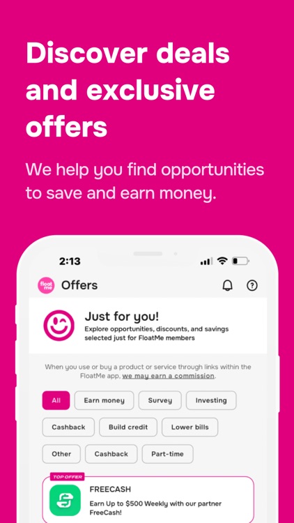 FloatMe: Online Cash Advance screenshot-4