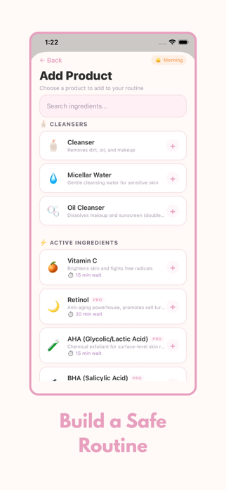 LayerSafe: Skincare Tracker Screenshot 2 of 3