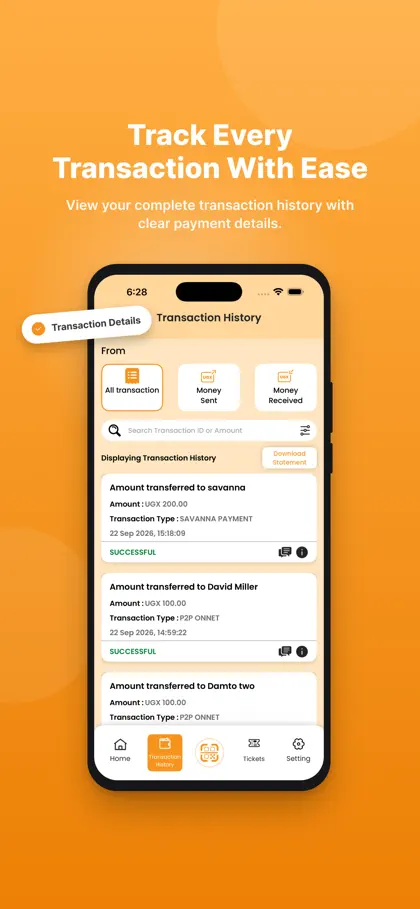 Screenshot 6 di 6 di Savanna Customer