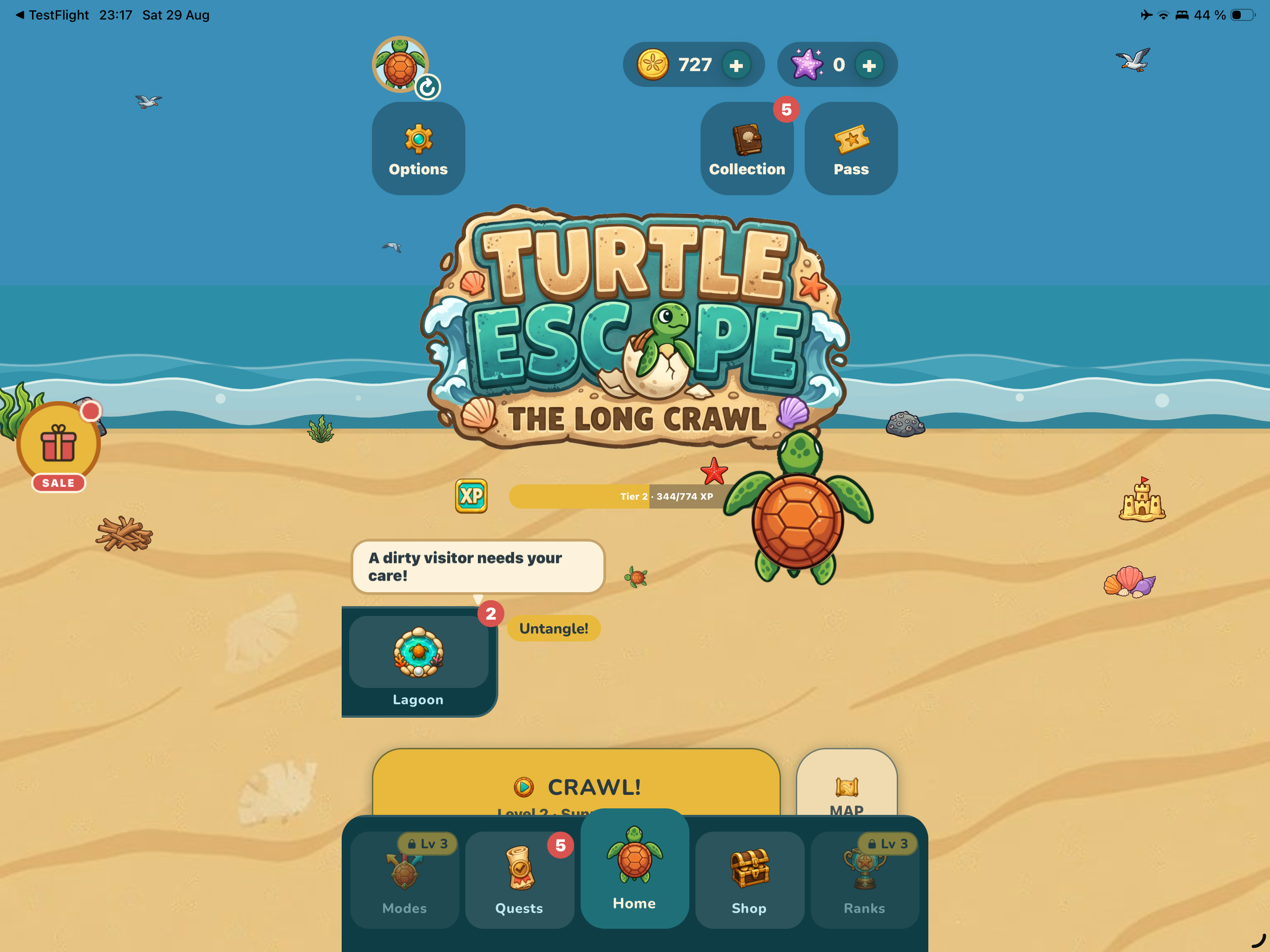 Turtle Escape: The Long Crawl screenshot 13