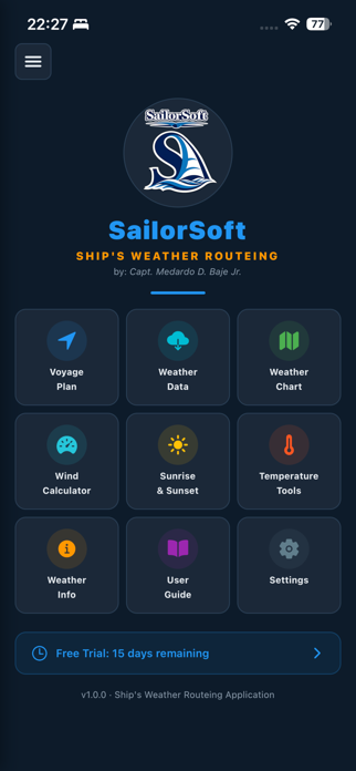 SailorSoft Weather Routeing Screenshot 1 of 10