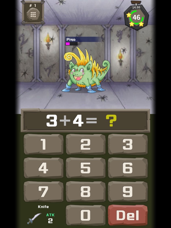 Monster Tower: Math Battle RPG screenshot 9