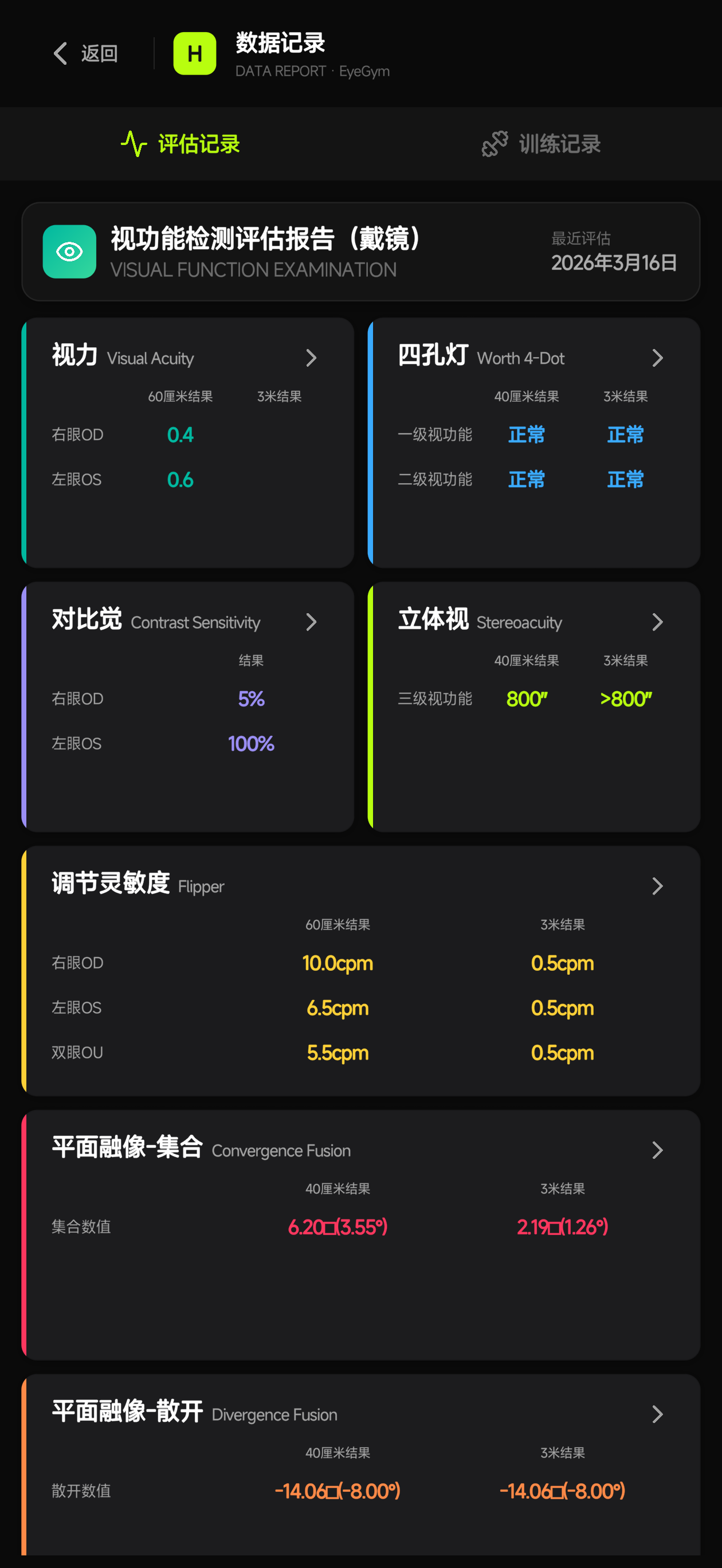 休伯尔眼球健身房 screenshot 3
