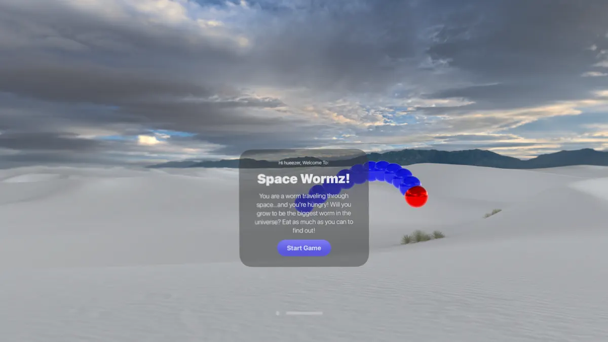 Space Wormz screenshot 1