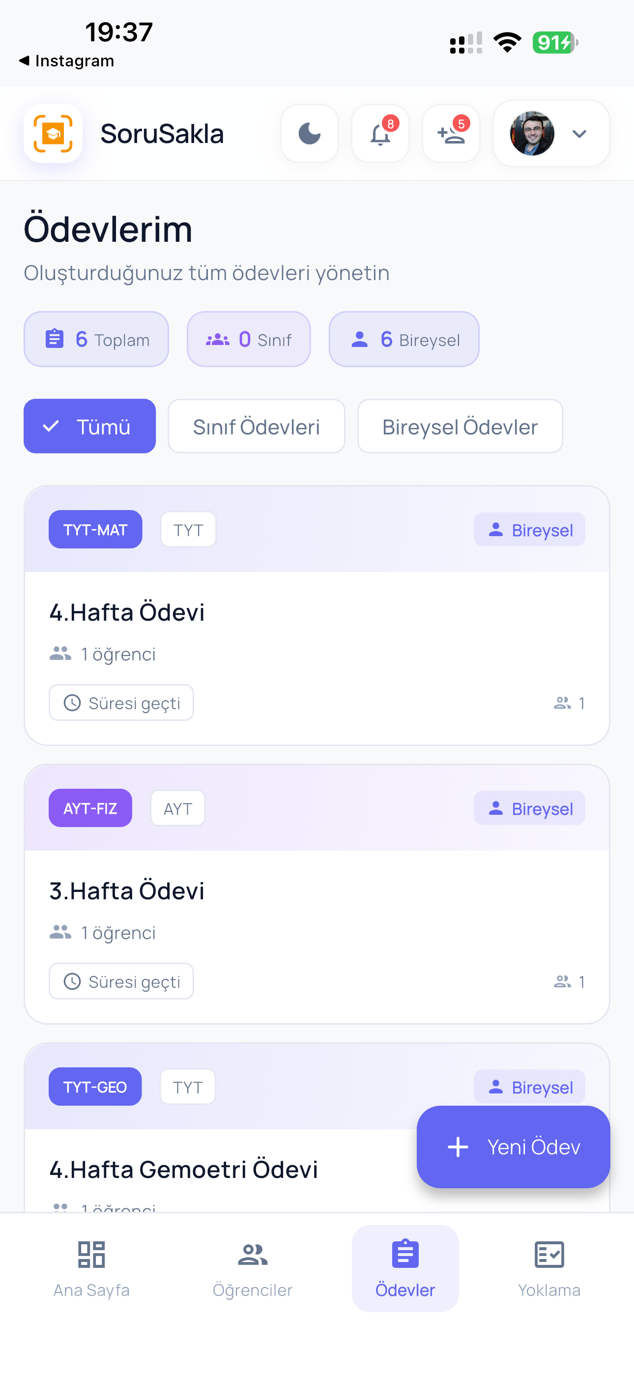 SoruSakla Öğretmen screenshot 7