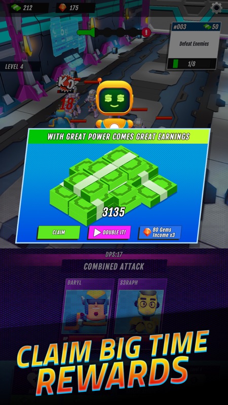 Superheroes Idle RPG screenshot 7