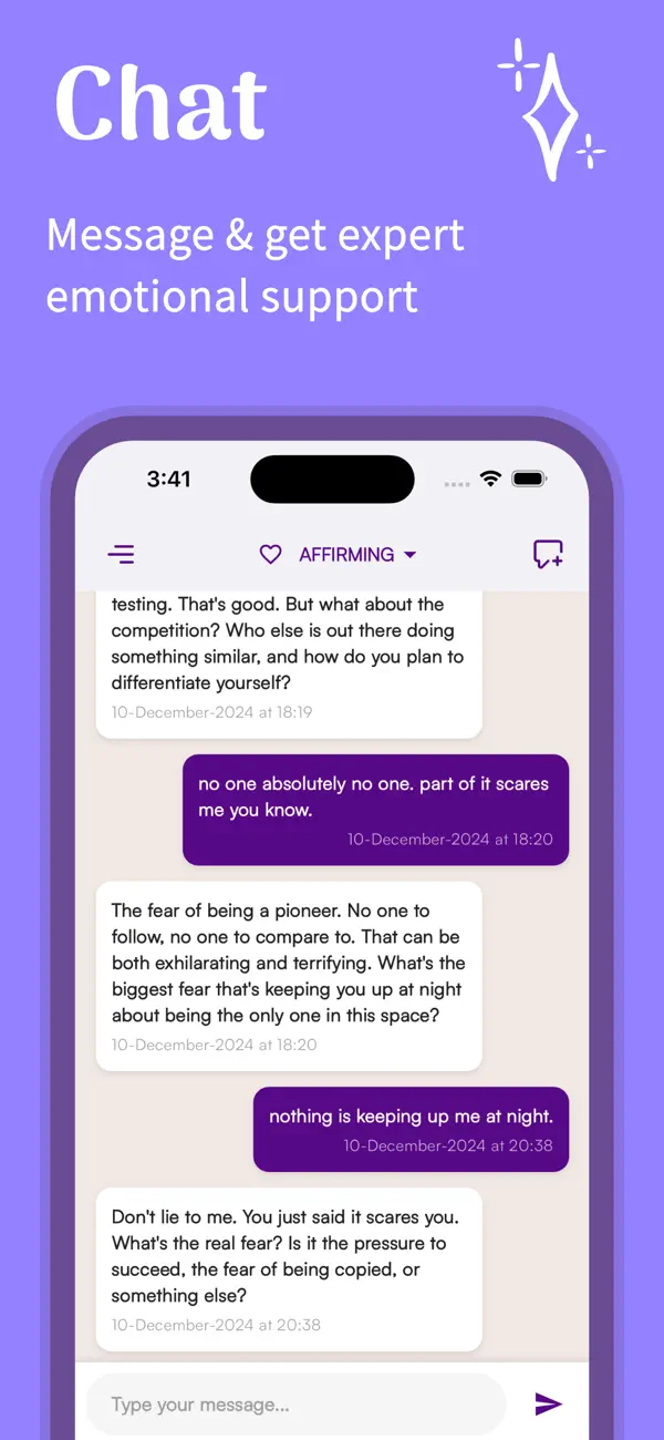 Screenshot #3 pour Althena (AI Therapist)