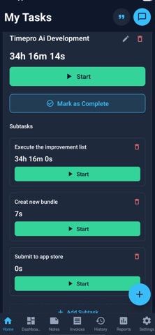 TimePro AI screenshot