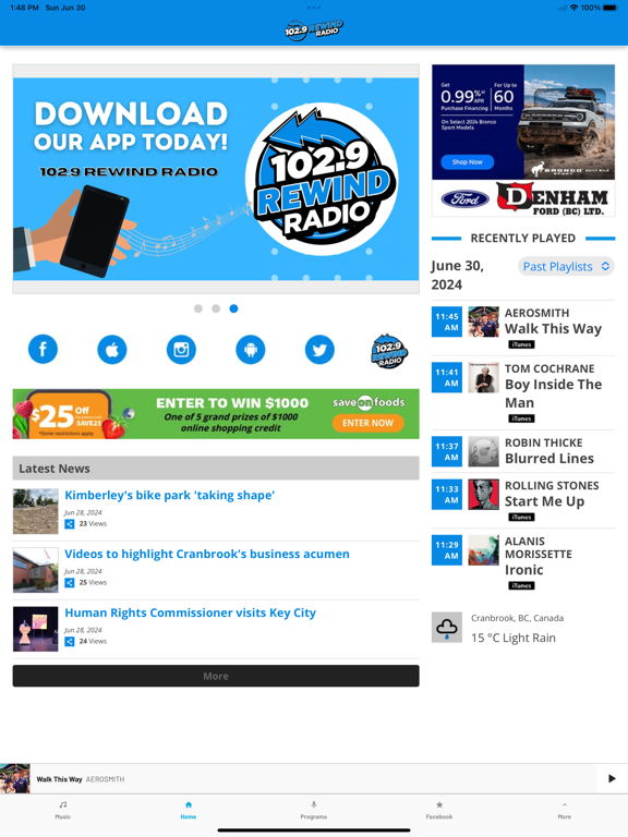 Screenshot #5 pour 1029 Rewind Radio