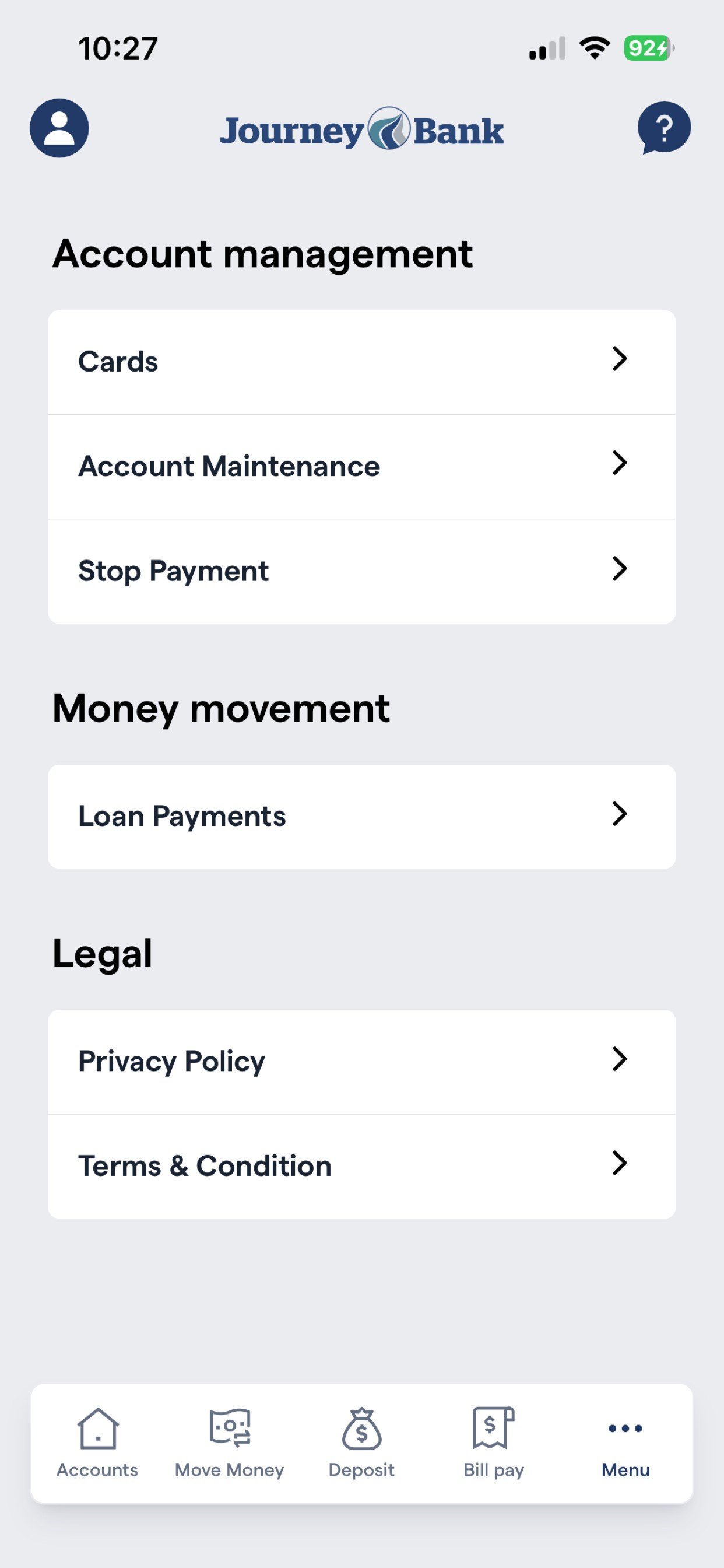 Journey Bank screenshot 5