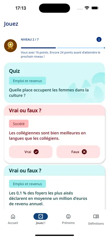 Insee Mobile screenshot 2 of 7
