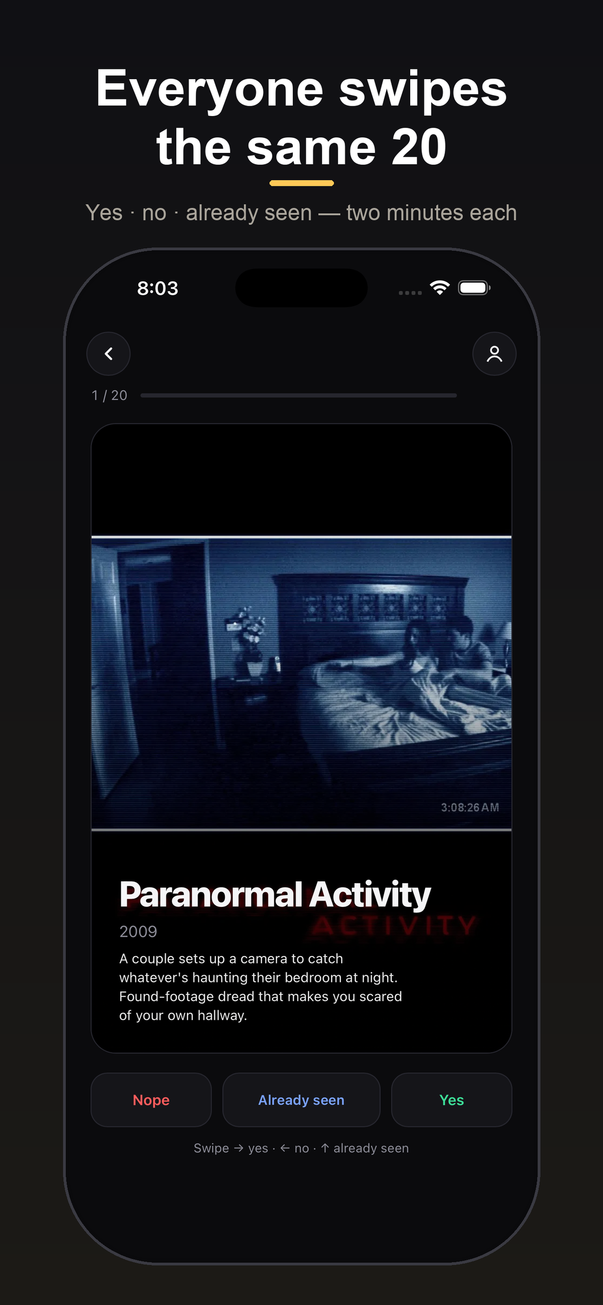 The FEATURE — Movie Night screenshot 2