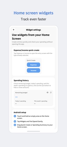 Spend Gently - Mindful Budget Screenshot 8 of 8