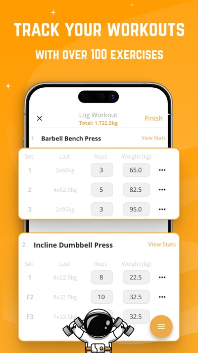 Stronger - Gym Workout Planner Screenshot