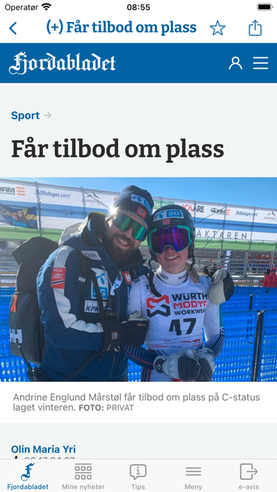 Fjordabladet Screenshot
