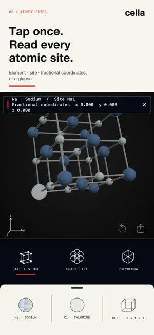 cella — Crystal Viewer screenshot 2