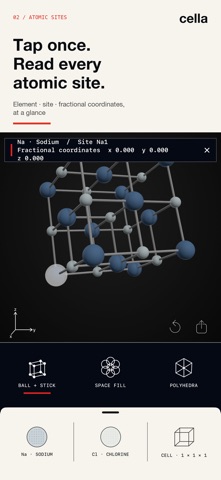 cella — Crystal Viewer Screenshot 2 of 4