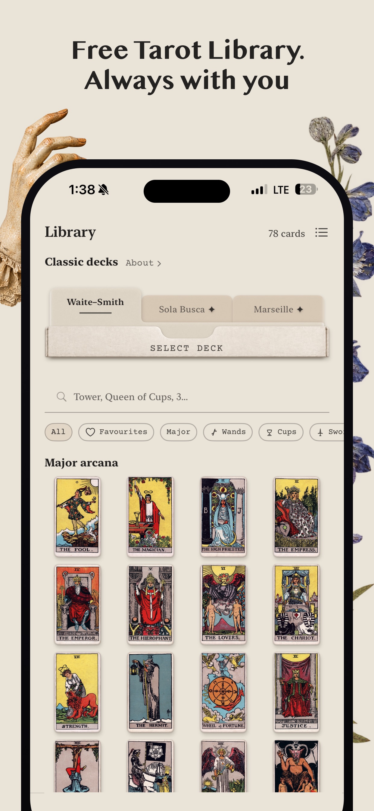 Screenshot 5 of Paper Tarot Journal