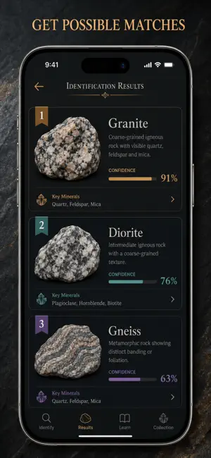 Rock ID: Gem & Crystal Scan screenshot 2