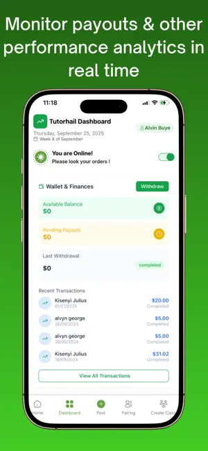 TutorHail: Social learning App screenshot 4
