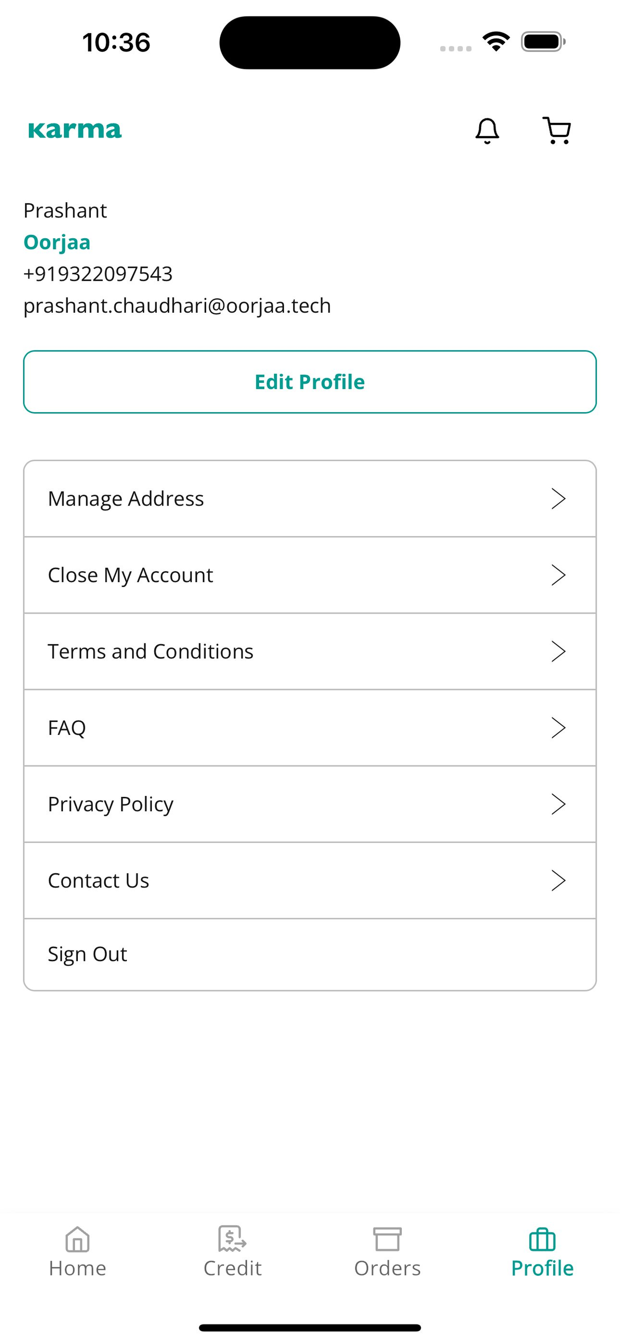 My Karma Store screenshot 2