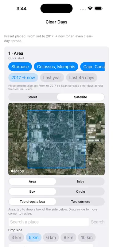 Sentinel-2 Clear Days screenshot 1 of 5