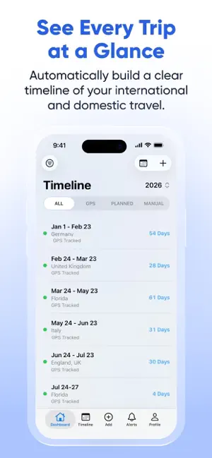 iReside: Tax Residency Tracker screenshot 4