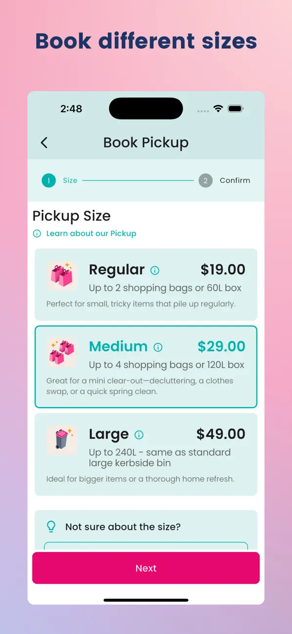 Screenshot #1 pour ReSmart (RecycleSmart)