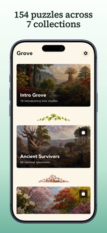 Grove: Botanical Art Puzzles Screenshot 5 of 10