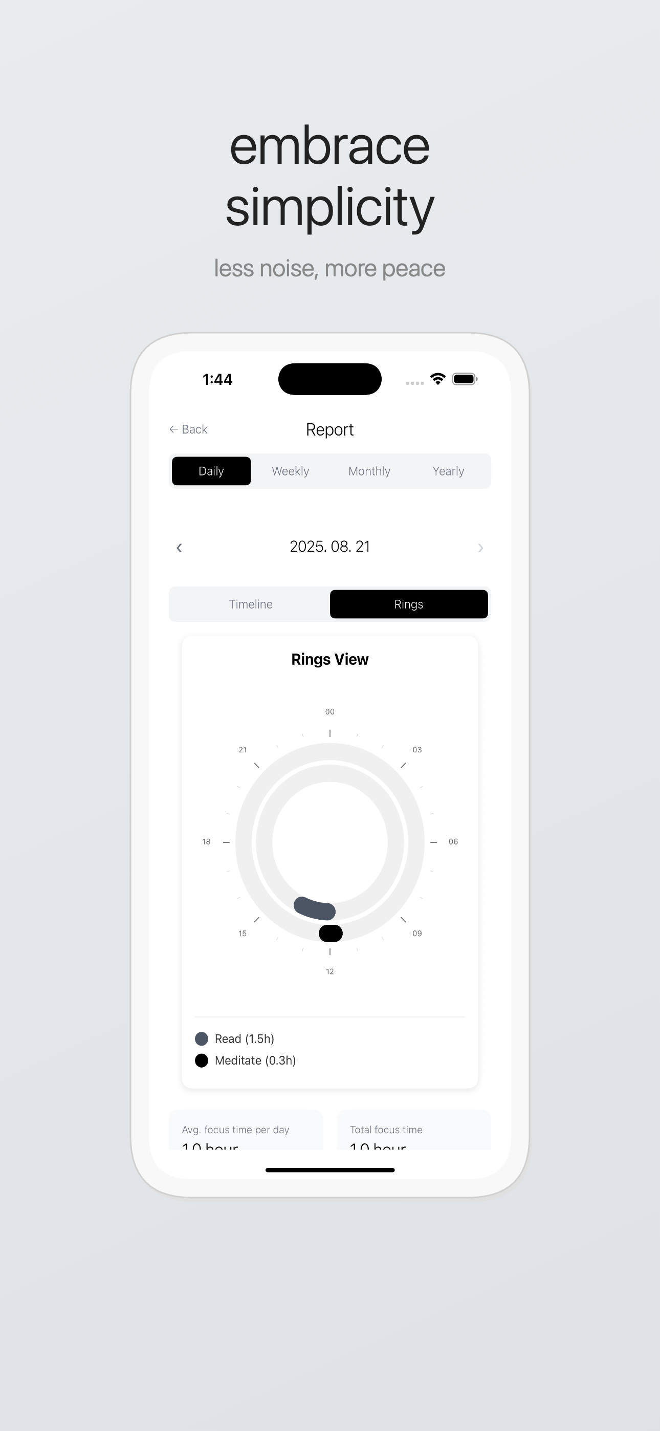 Zen Tracker screenshot 5