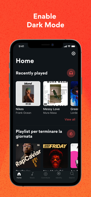 ‎Musixmatch Lyrics Finder Screenshot