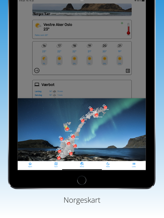 Screenshot #6 pour Norges Vær