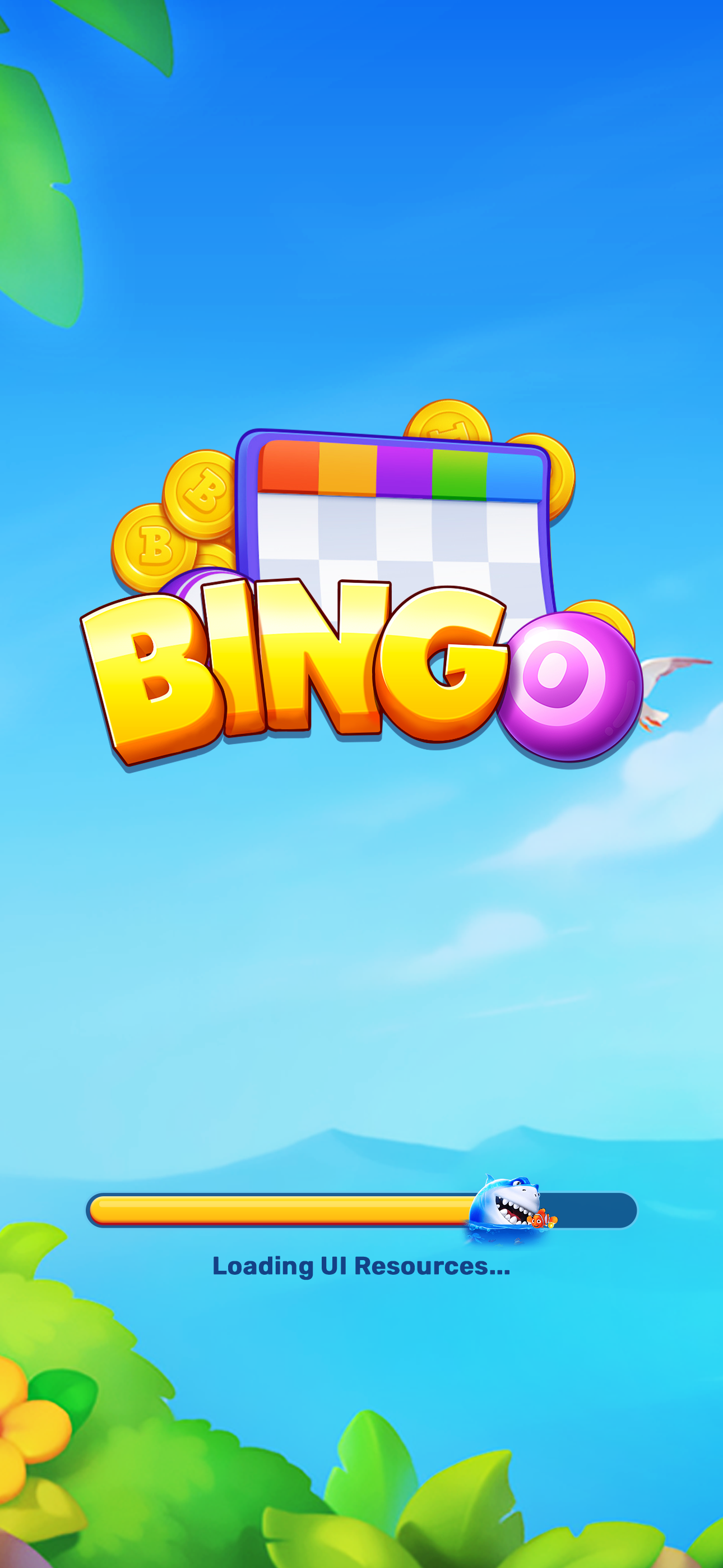 Sharkie Bingo-Ocean Party