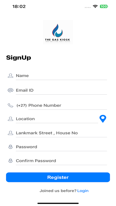 Screenshot 2 of The Gas Kiosk App